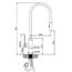 AZIZ Multifunction Pull-Down Head PCC1002